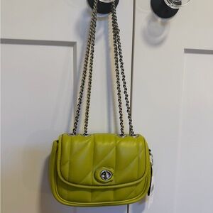 Coach Quilted Pillow Madison 18: Key Lime